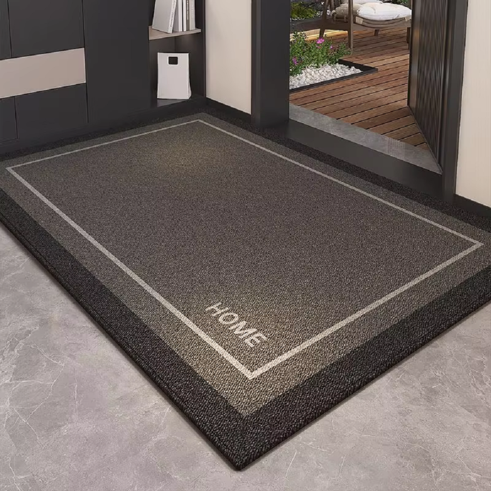 Home Bathroom Rugs - VIKAMA Loop Pile Carpet Dirt Resistant