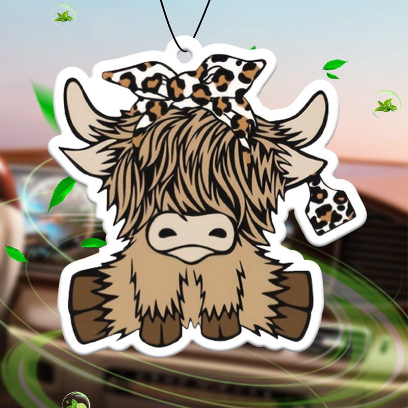 Home Bathroom Vent - Cartoon Highland Cow Hilton (Hotel Scent)