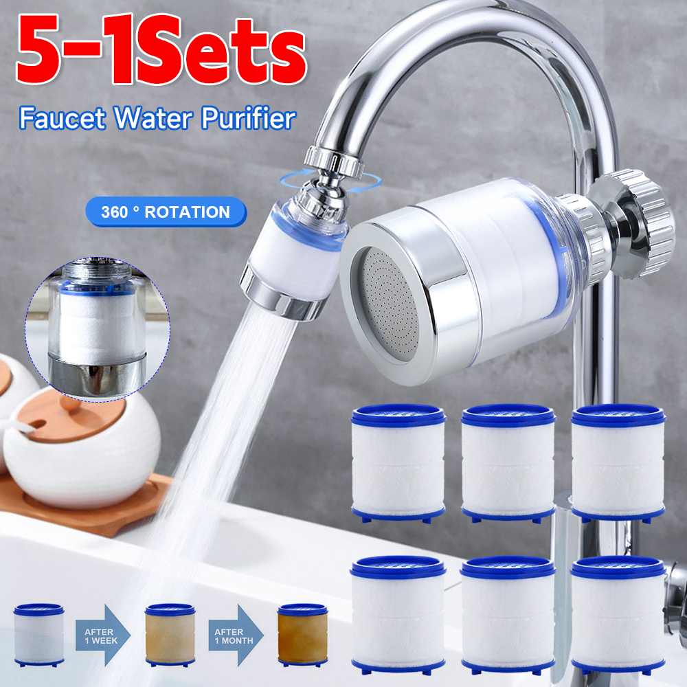 Home Bathroom Water Filter - Faucet Filter Elements Water Purifier Filter