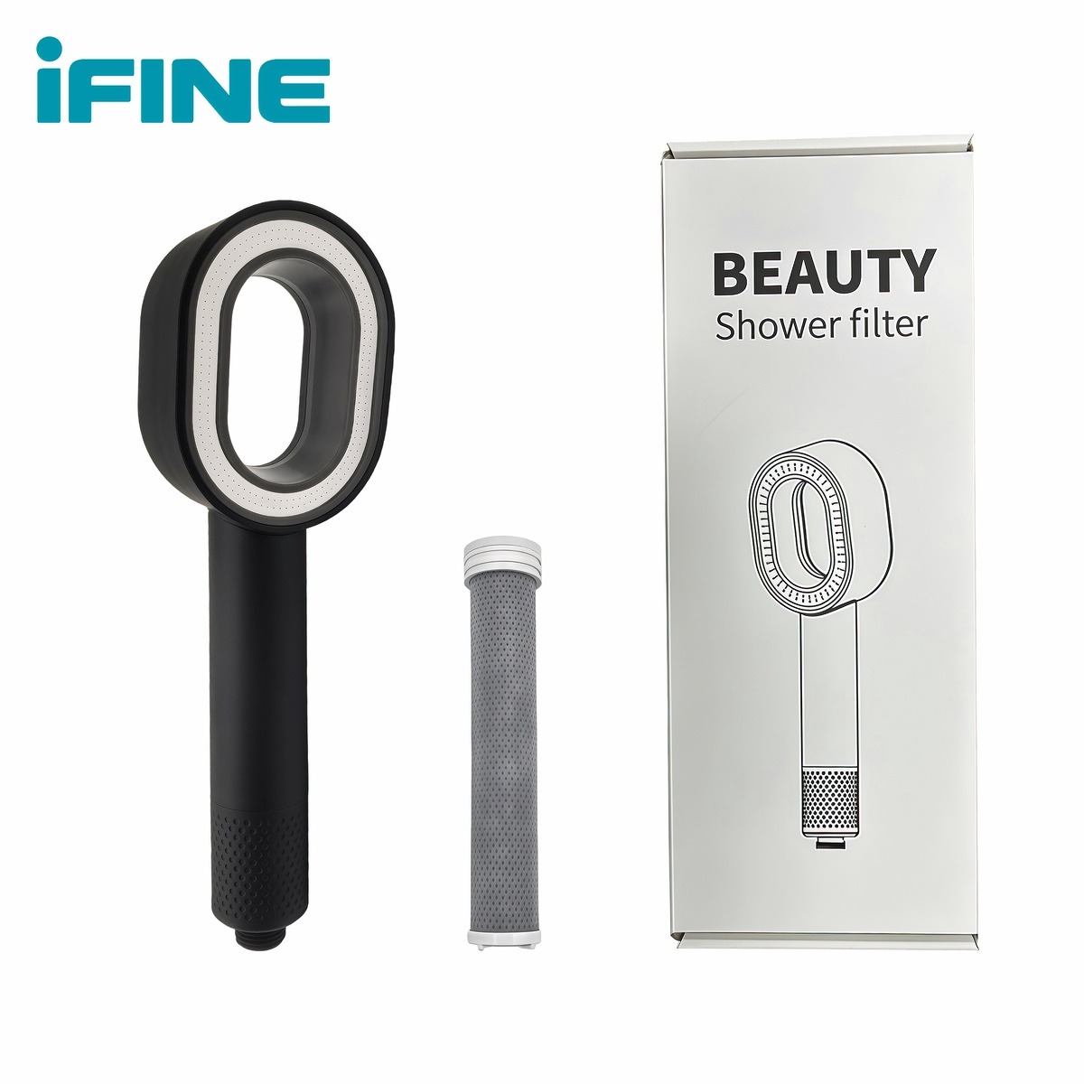 Home Bathroom Water Filter - Luxury Handheld Shower Head with ACF