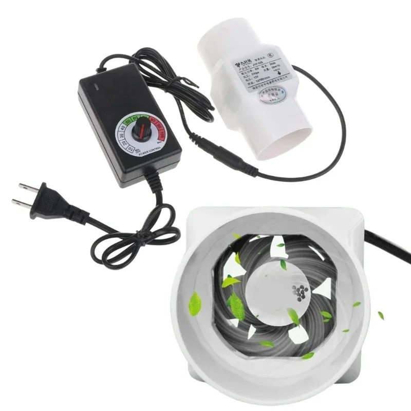 Home Bathroom Vent - 12V 2inch 50mm silence Ventilating Strong