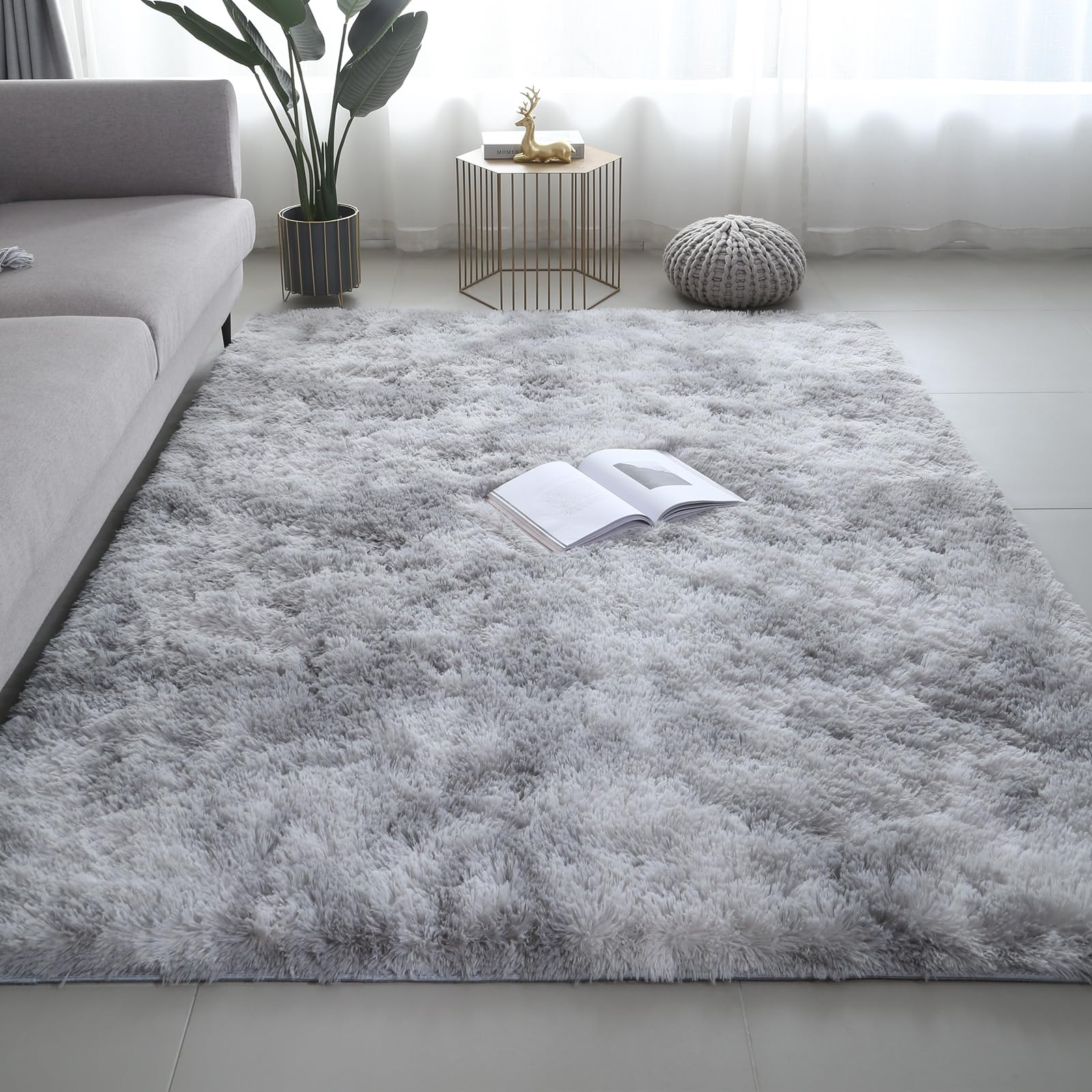 VIKAMA Ultra-Soft Puffy Rug, B - Home Goods Bathroom Mats recensione e prezzo
