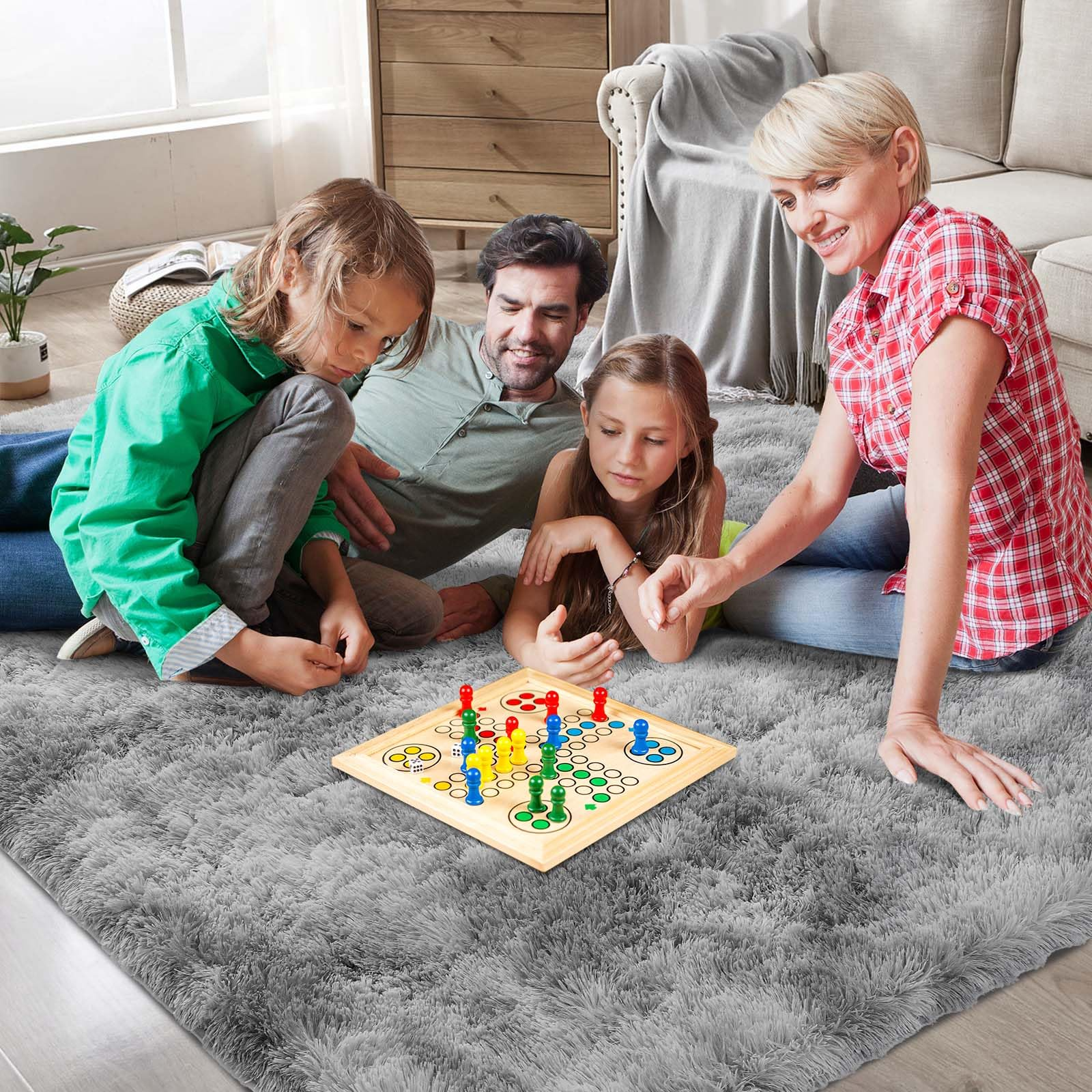 VIKAMA Ultra-Soft Puffy Rug, B - Home Goods Bathroom Mats recensione e prezzo