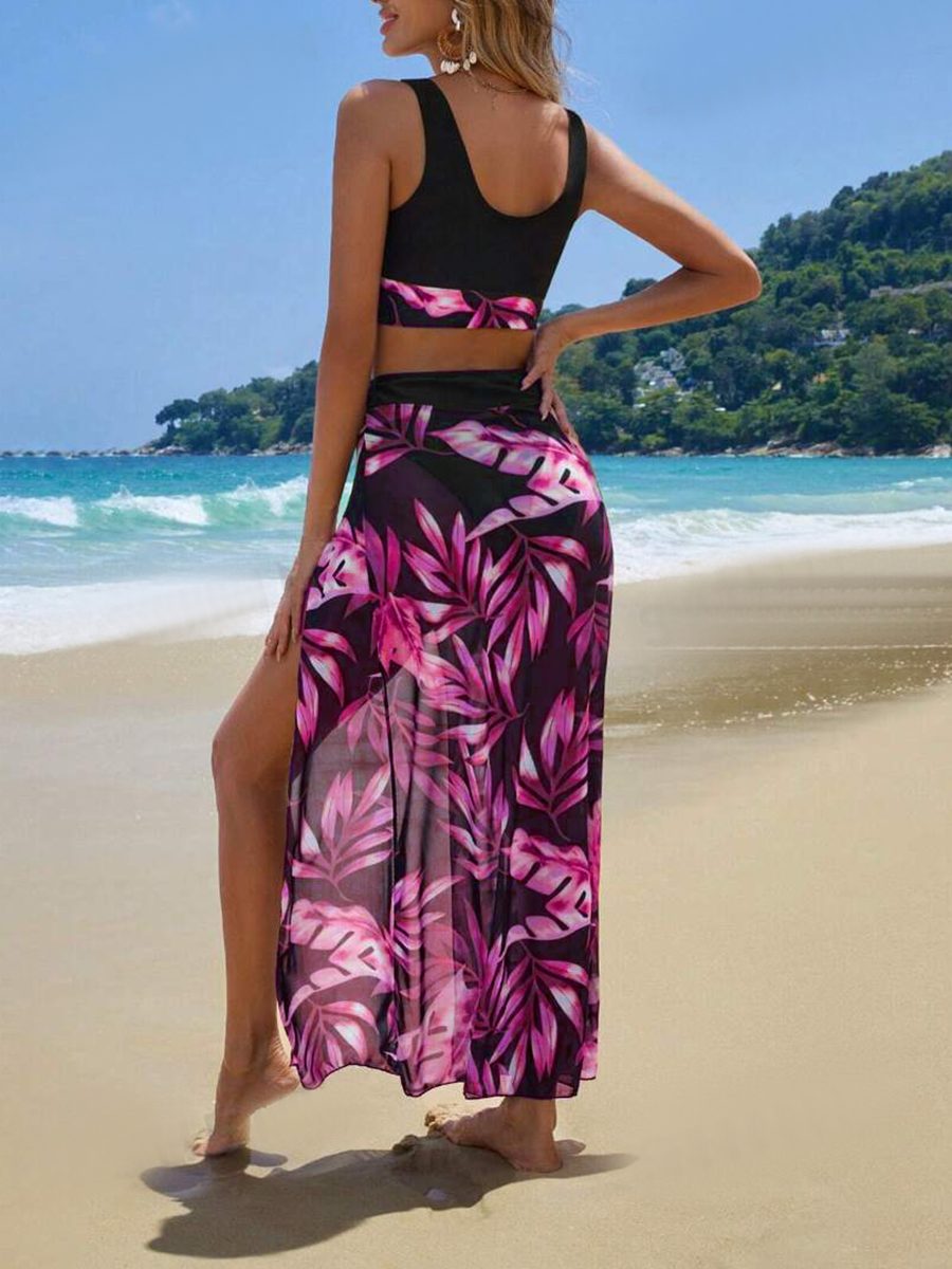 2026 Print Three Pieces Bikini - Home Bathroom Vent recensione e prezzo
