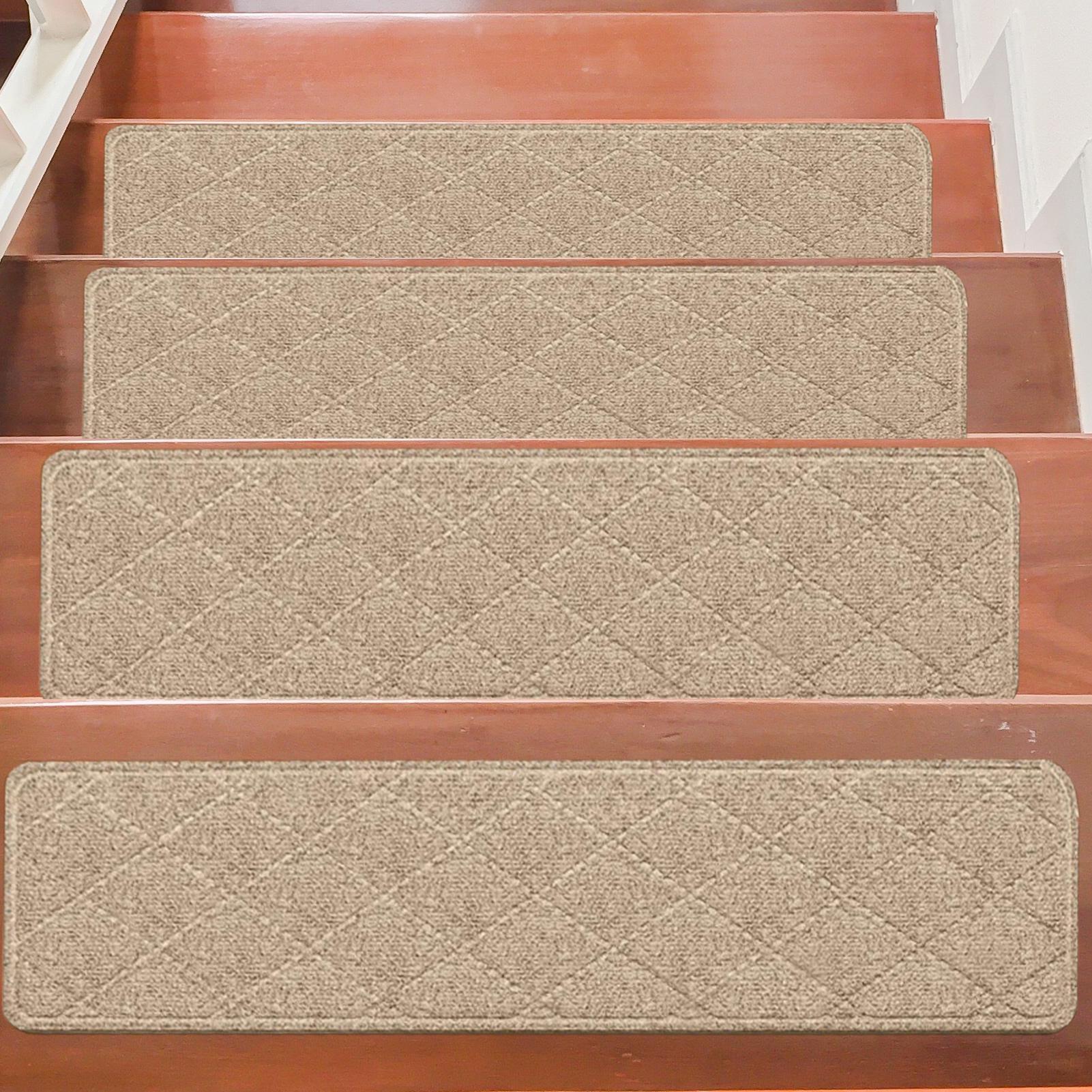 Stair Rugs 7 Pieces Adhesive T - Home Bathroom Rugs recensione e prezzo