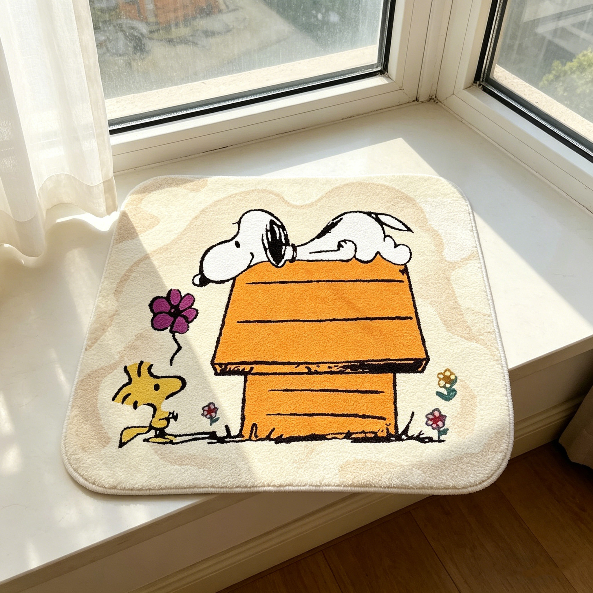 Cute Cartoon Snoopy House Shap - Home Goods Bathroom Mats recensione e prezzo
