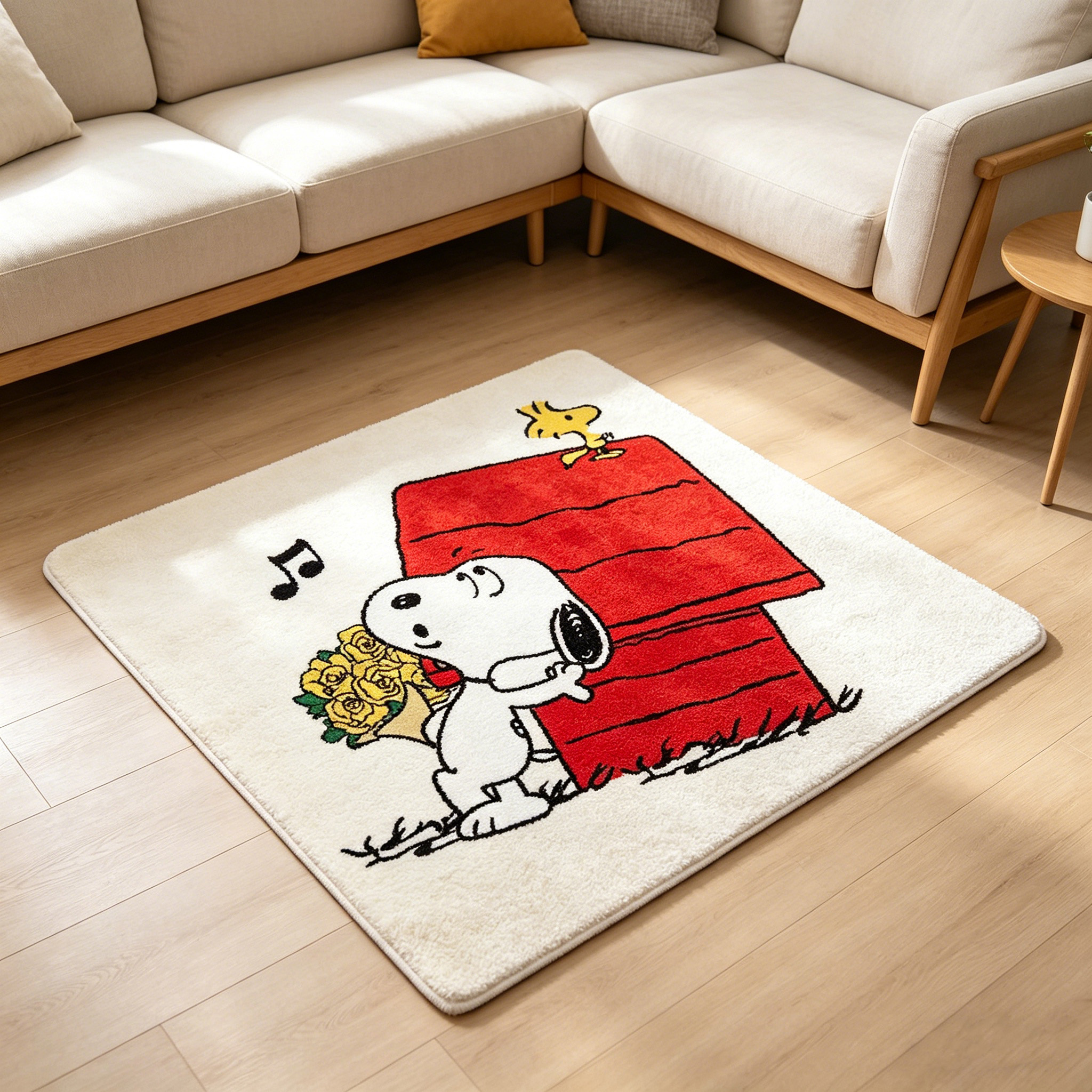 Cute Cartoon Snoopy House Shap - Home Goods Bathroom Mats recensione e prezzo