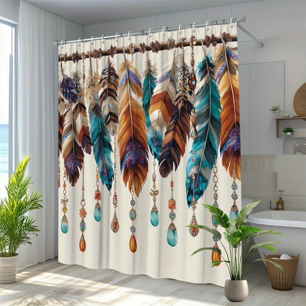 Shower Curtain Set Bohemian St - Home Bathroom Design Ideas recensione e prezzo