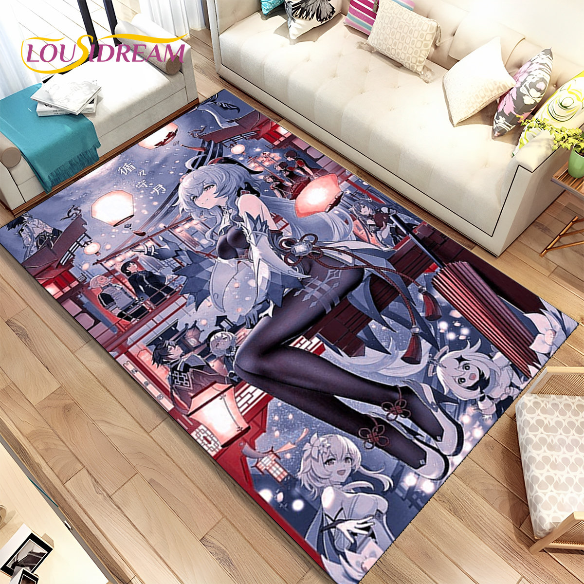 Genshin Impact Cartoon Game Ar - Home Bathroom Rugs recensione e prezzo