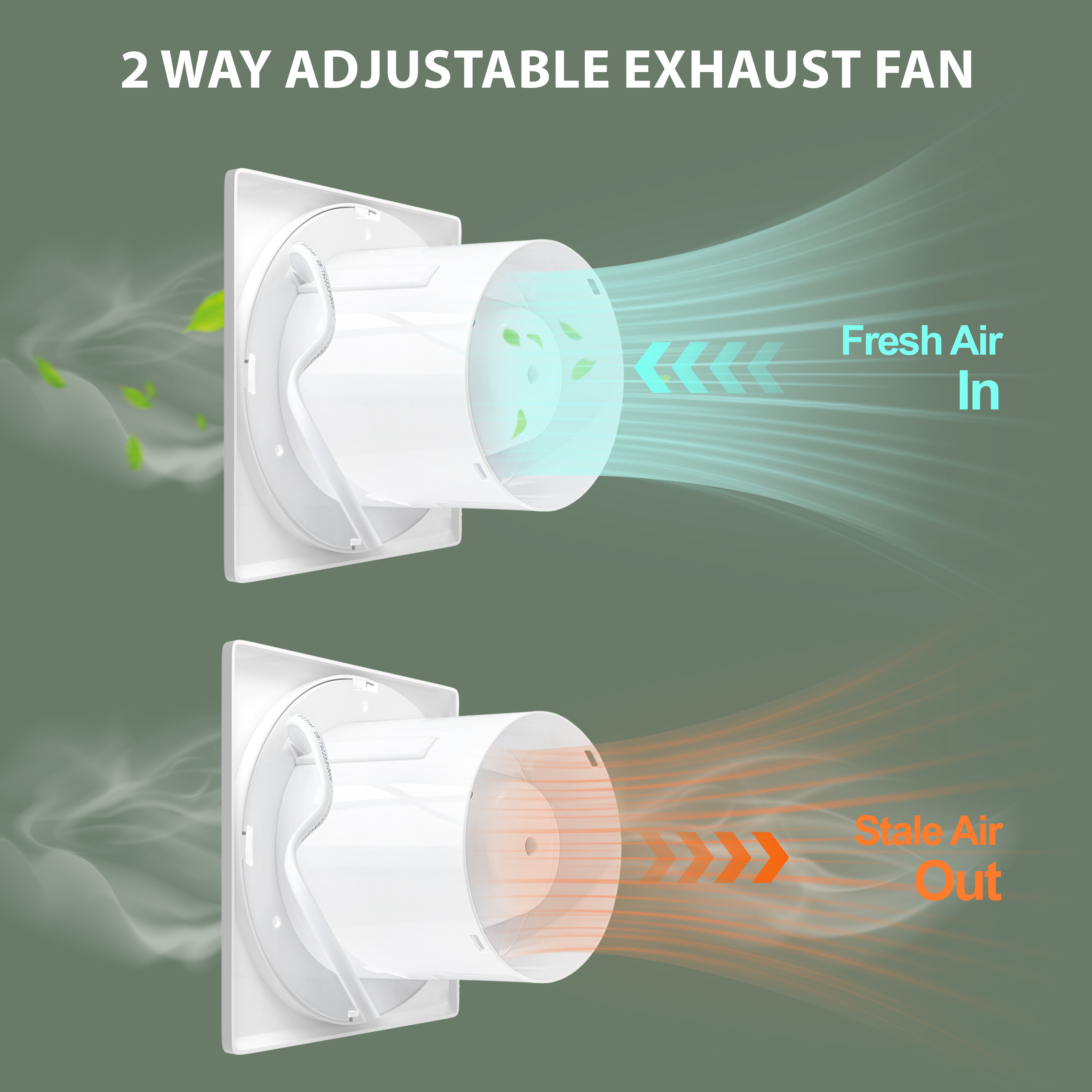 KCvents Reversible Ventilator  - Home Bathroom Vent recensione e prezzo