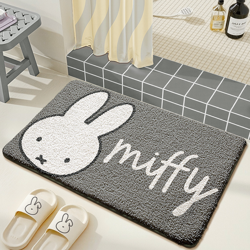 Kawaii Miffy Floor Mat Cute Ca - Home Goods Bathroom Mats recensione e prezzo