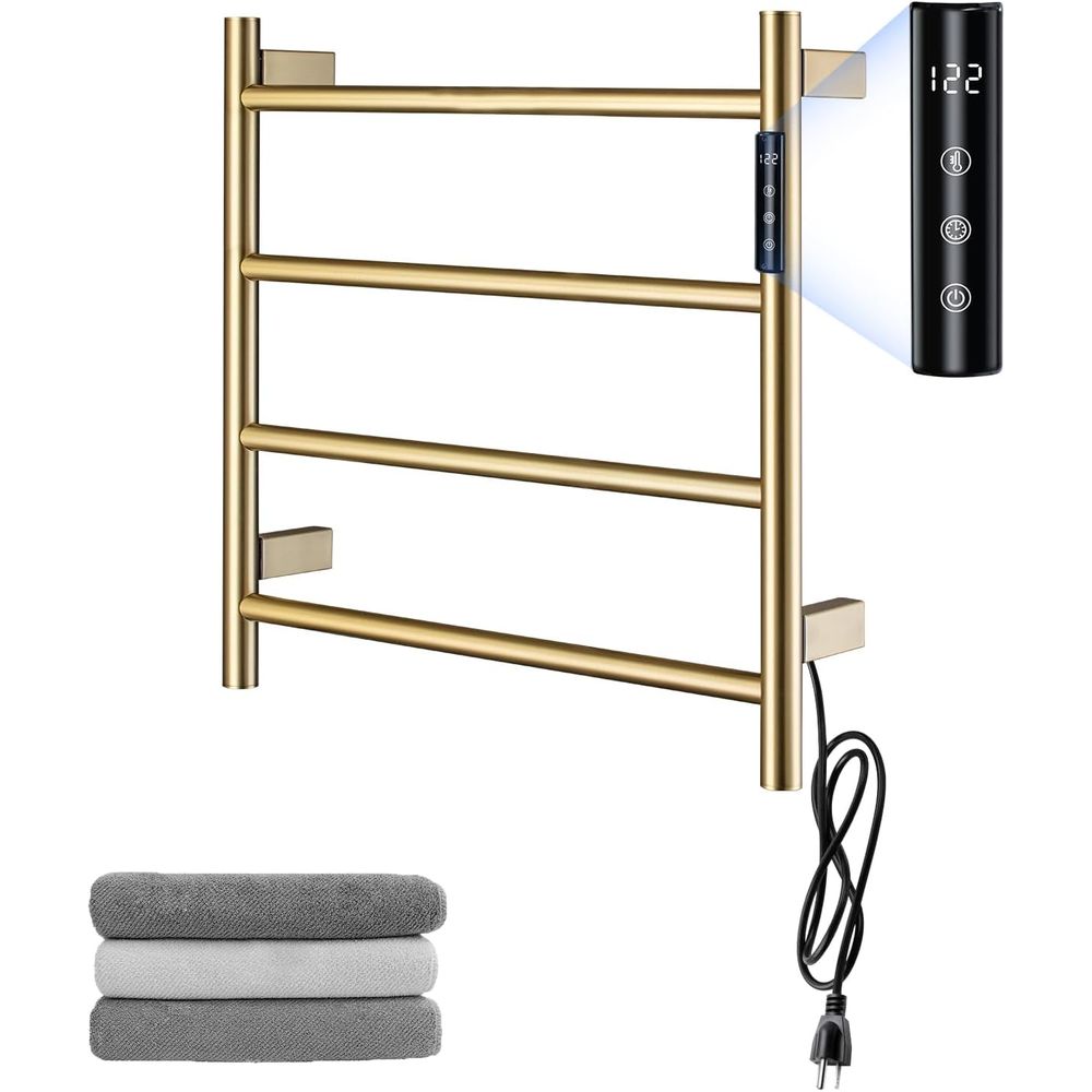 4-Bar Wall-Mounted Electric To - Towel Bar Stainless recensione e prezzo