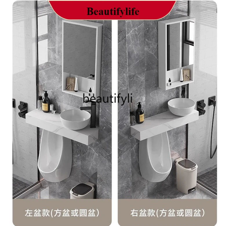 Urinal rock slab countertop in - Home Bathroom With Urinal recensione e prezzo