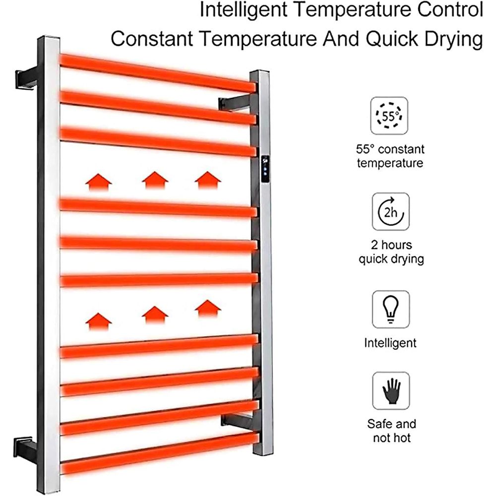 Electric Towel Warmer,with Tim - Towel Bar Stainless recensione e prezzo