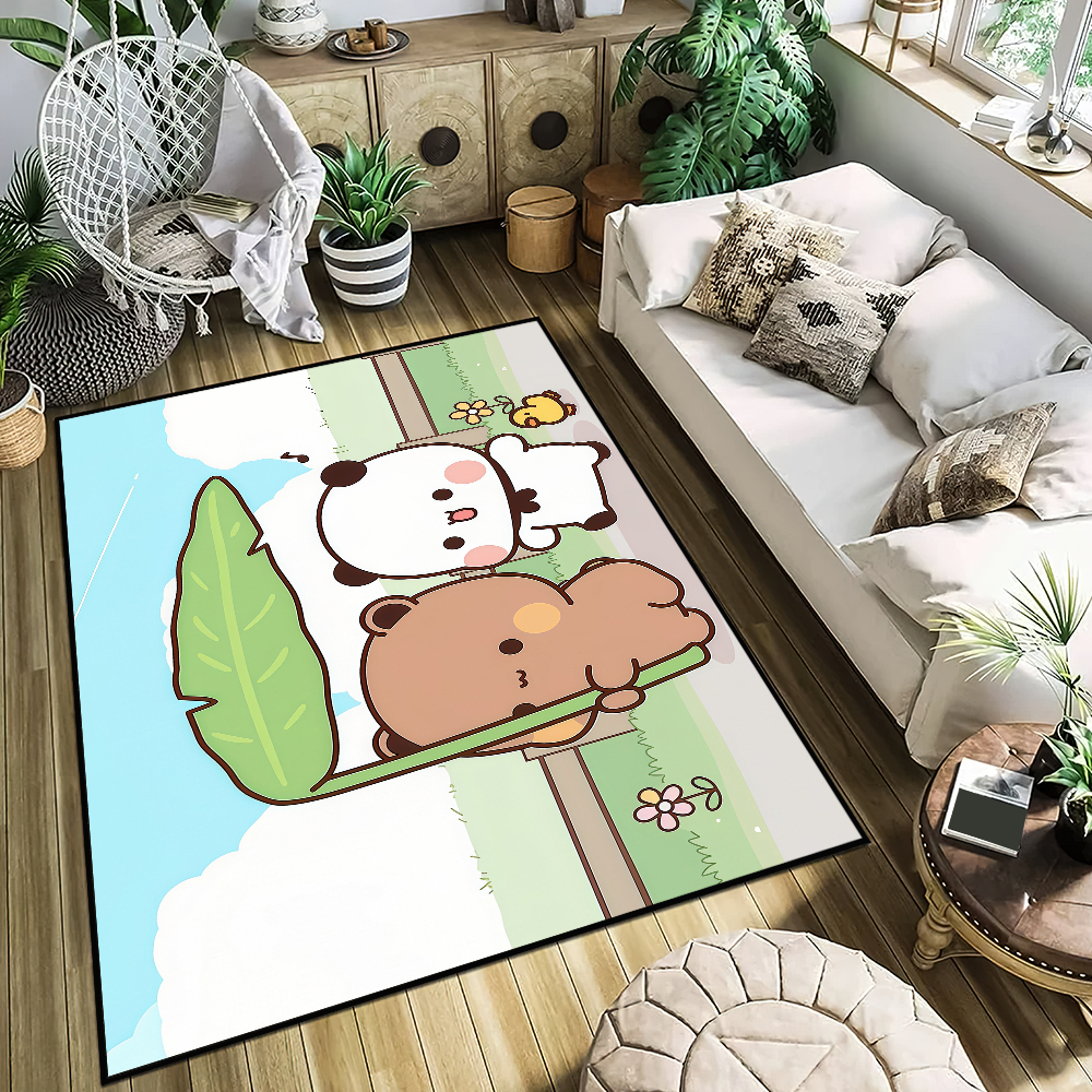 kawaii cartoon art bear d-dudu - Home Bathroom Rugs recensione e prezzo