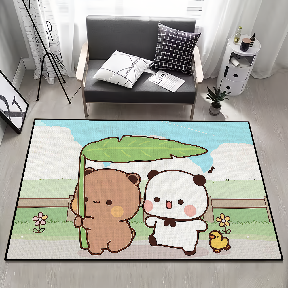 kawaii cartoon art bear d-dudu - Home Bathroom Rugs recensione e prezzo