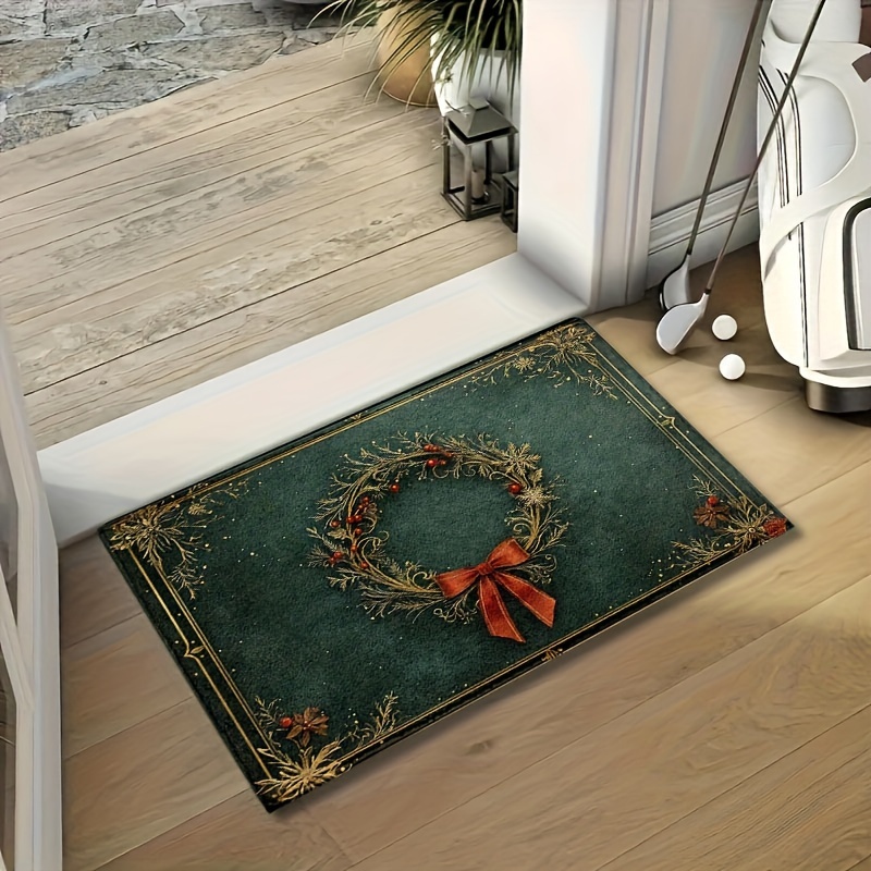 Christmas Wreath Printed Flann - Home Bathroom Design Ideas recensione e prezzo