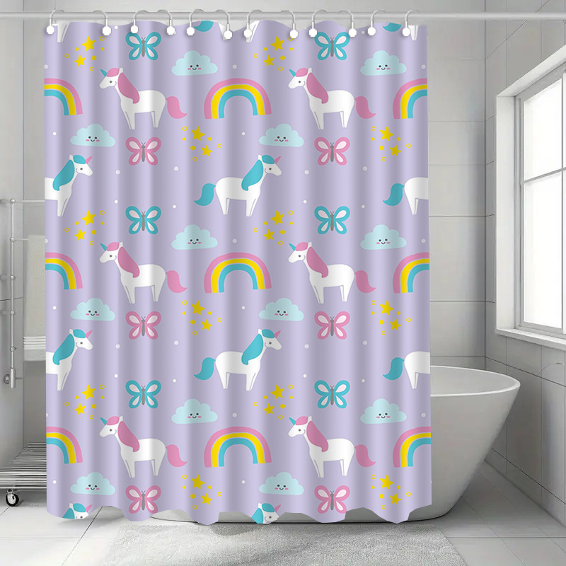 Cute Sleeping Cats Shower Curt - Home Bathroom Design Ideas recensione e prezzo