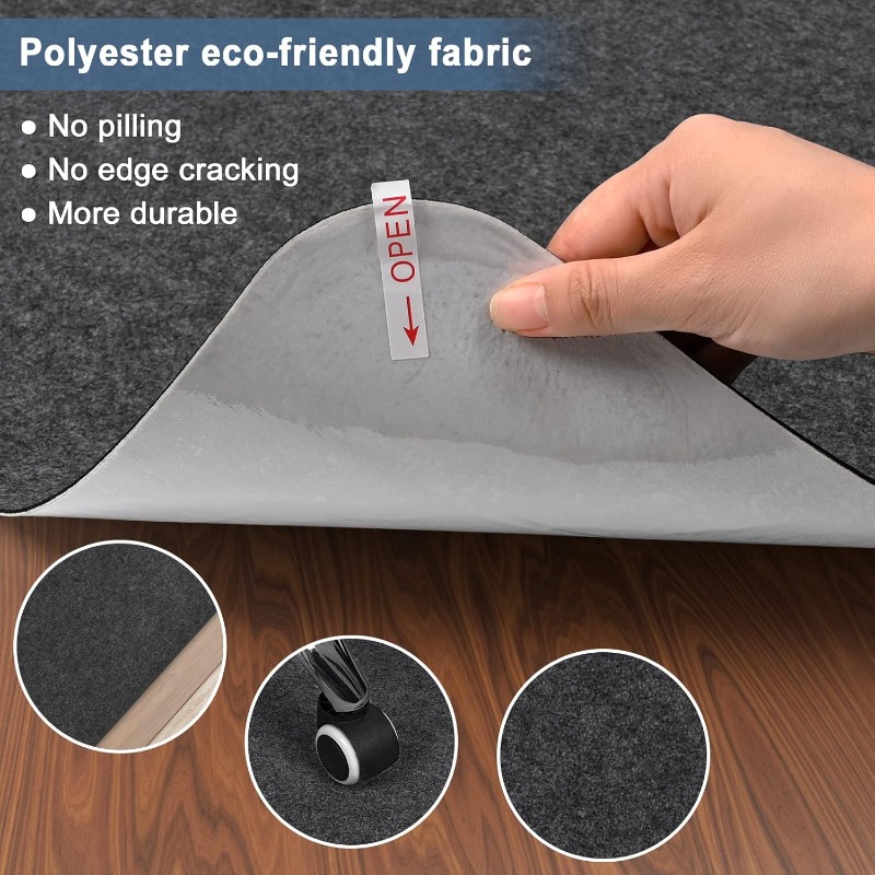 Large Anti-Slip Office Chair M - Home Goods Bathroom Mats recensione e prezzo