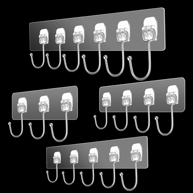 3/4/5/6 Row Wall Hanging Hook  - Towel Bar Stainless recensione e prezzo