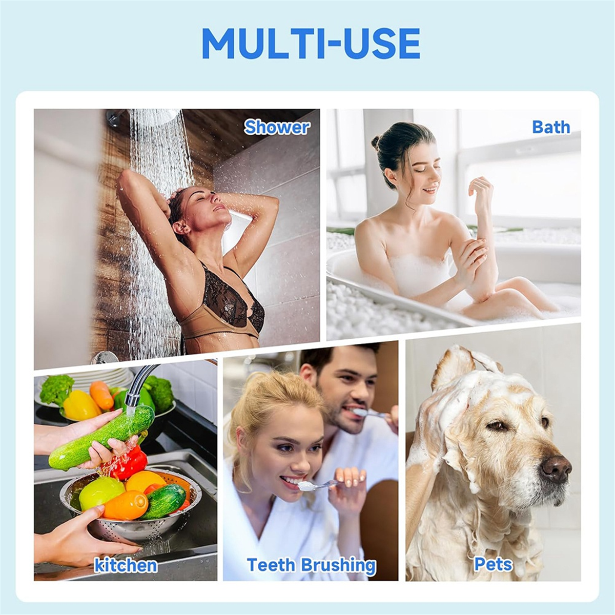 SDFC 5 Pc Shower Filter Replac - Home Bathroom Water Filter recensione e prezzo