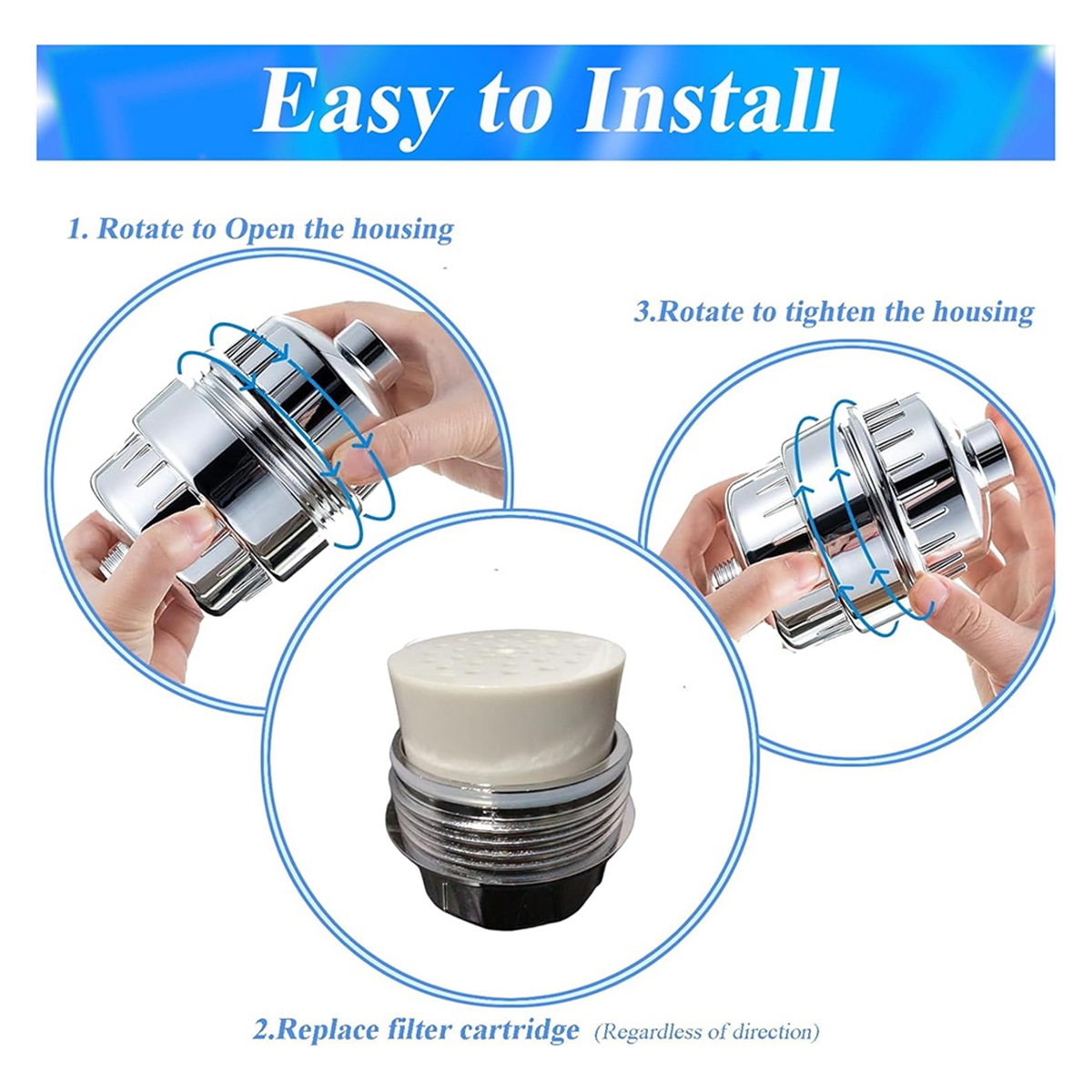SDFC 5 Pc Shower Filter Replac - Home Bathroom Water Filter recensione e prezzo
