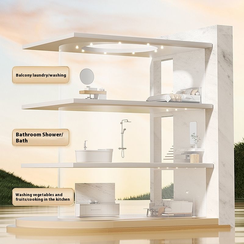 Pre-shower head, shower set fo - Home Bathroom Water Filter recensione e prezzo