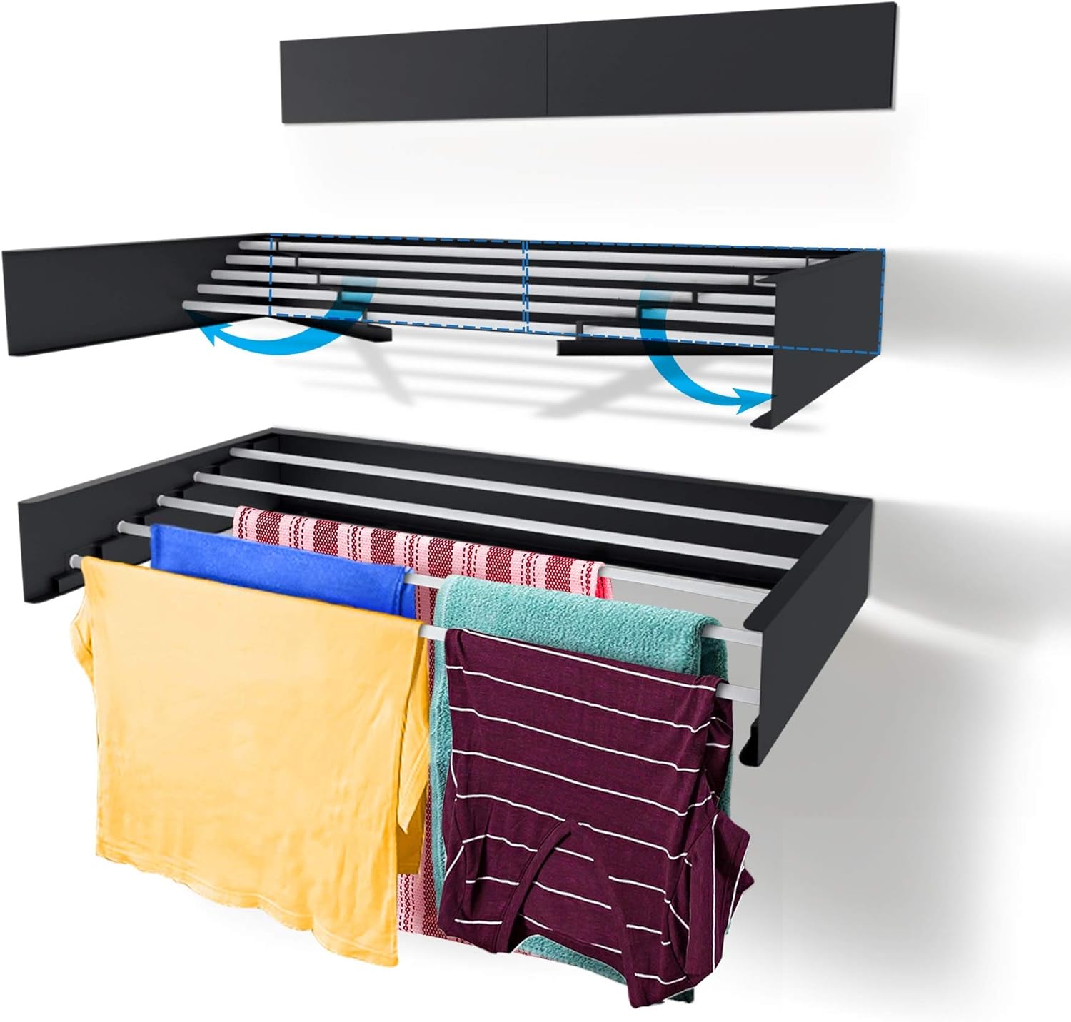 80cm Wall Mounted Laundry Dryi - Towel Bar Stainless recensione e prezzo