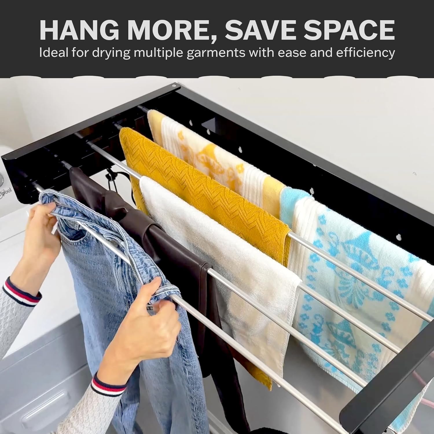 80cm Wall Mounted Laundry Dryi - Towel Bar Stainless recensione e prezzo