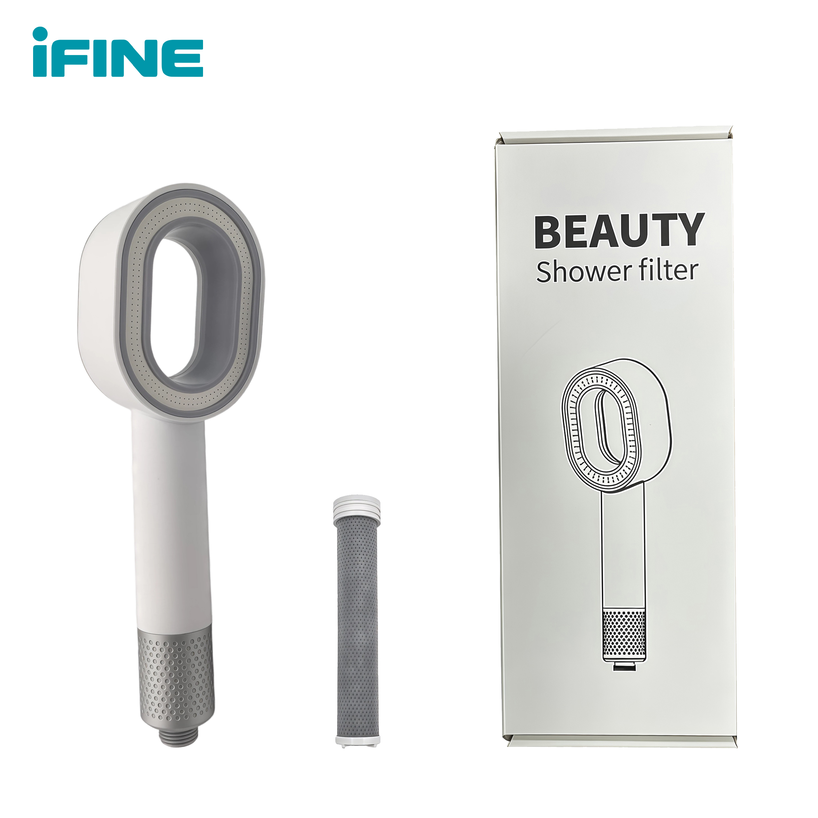 Luxury Handheld Shower Head wi - Home Bathroom Water Filter recensione e prezzo