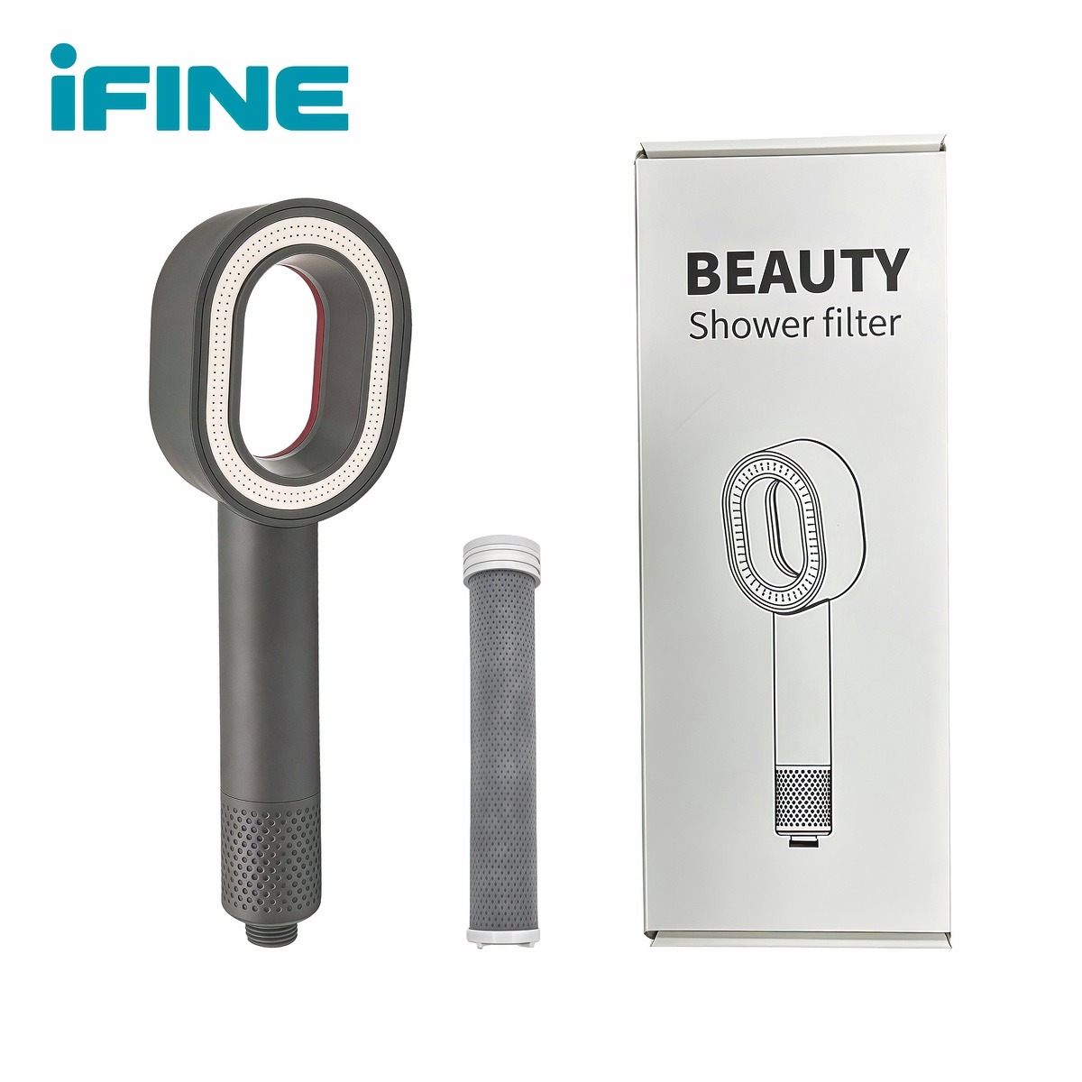 Luxury Handheld Shower Head wi - Home Bathroom Water Filter recensione e prezzo