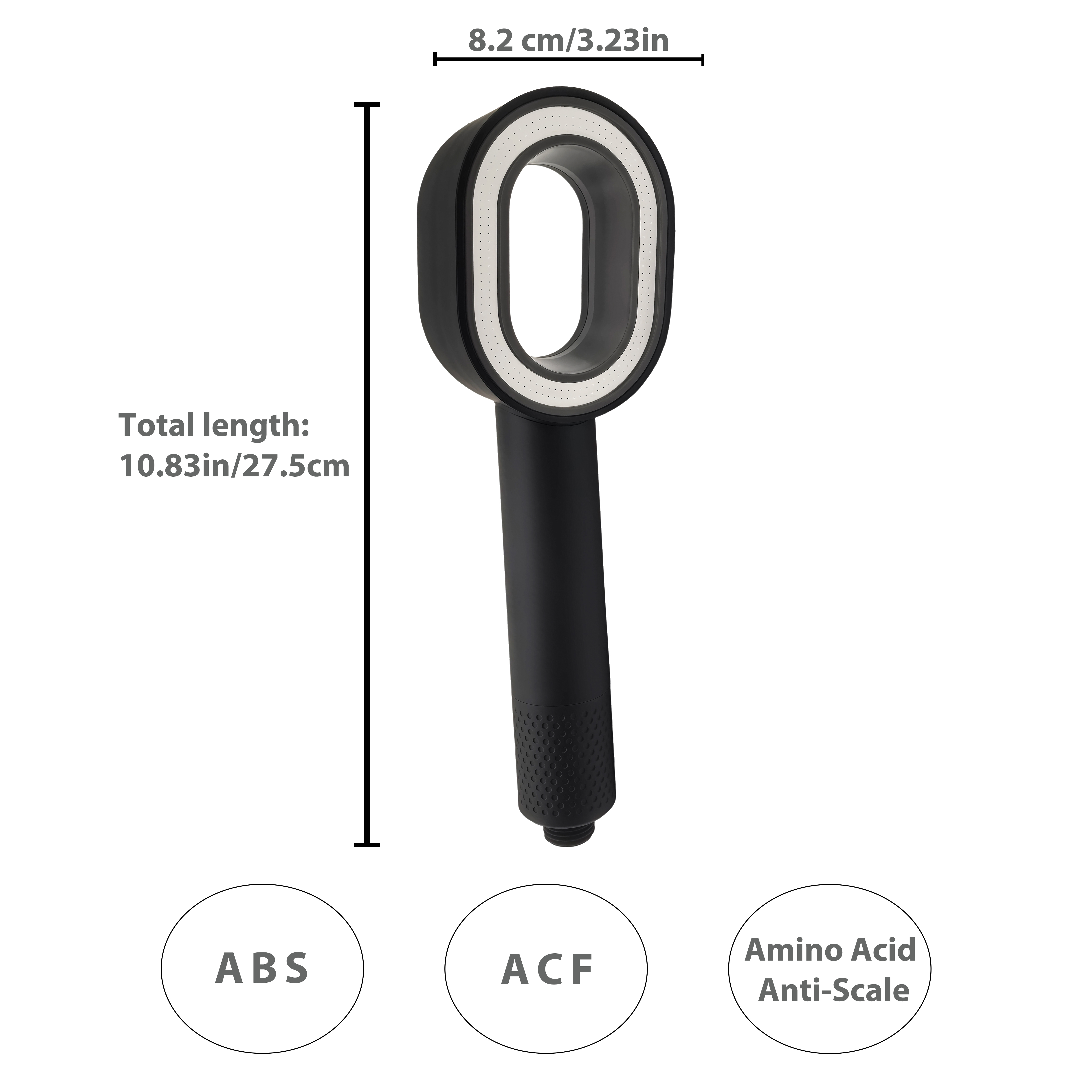 Luxury Handheld Shower Head wi - Home Bathroom Water Filter recensione e prezzo