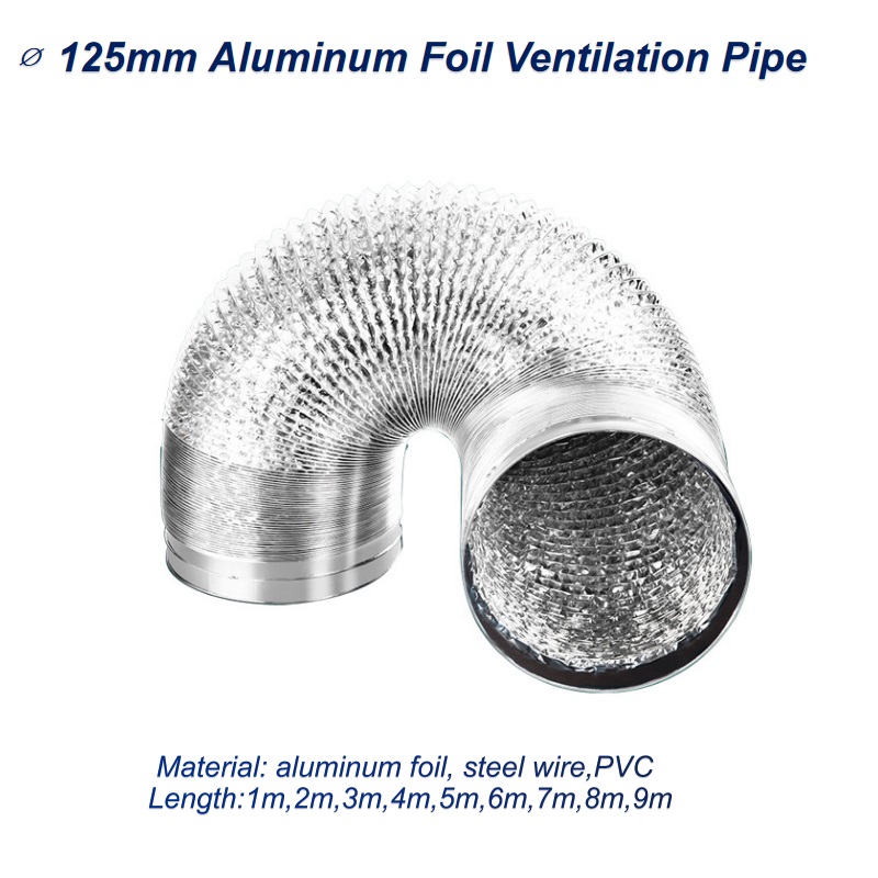 ∅125mm Aluminum Foil Ventilati - Home Bathroom Vent recensione e prezzo