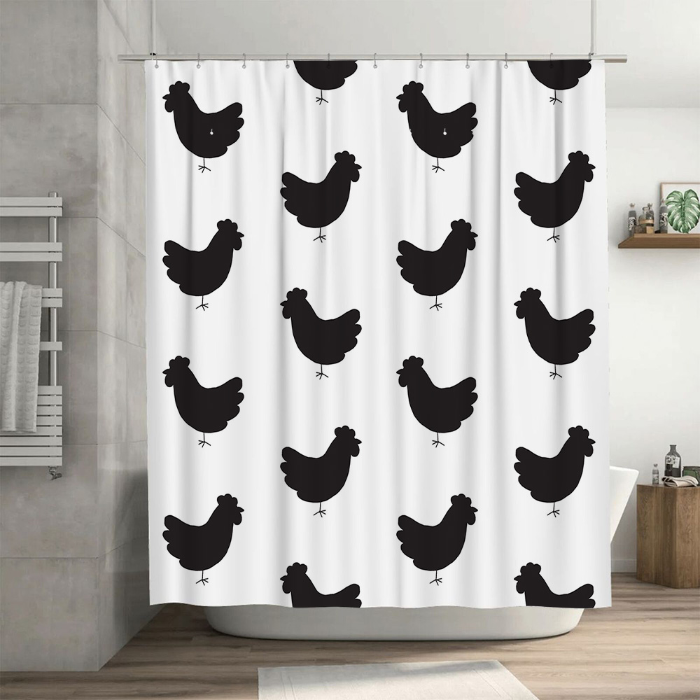 waterproof shower curtain feat - Home Bathroom Design Ideas recensione e prezzo
