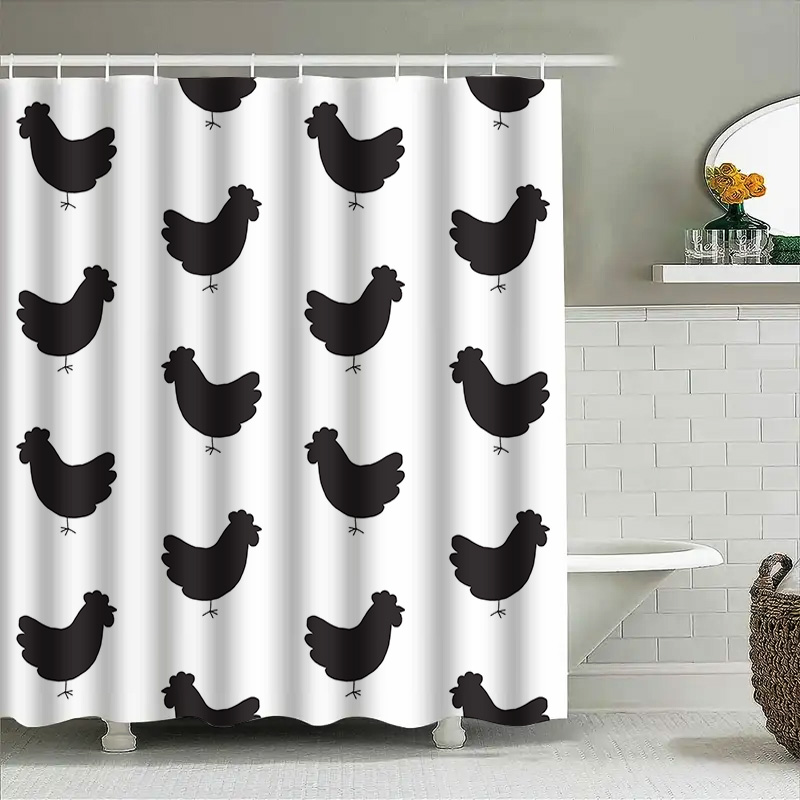 waterproof shower curtain feat - Home Bathroom Design Ideas recensione e prezzo