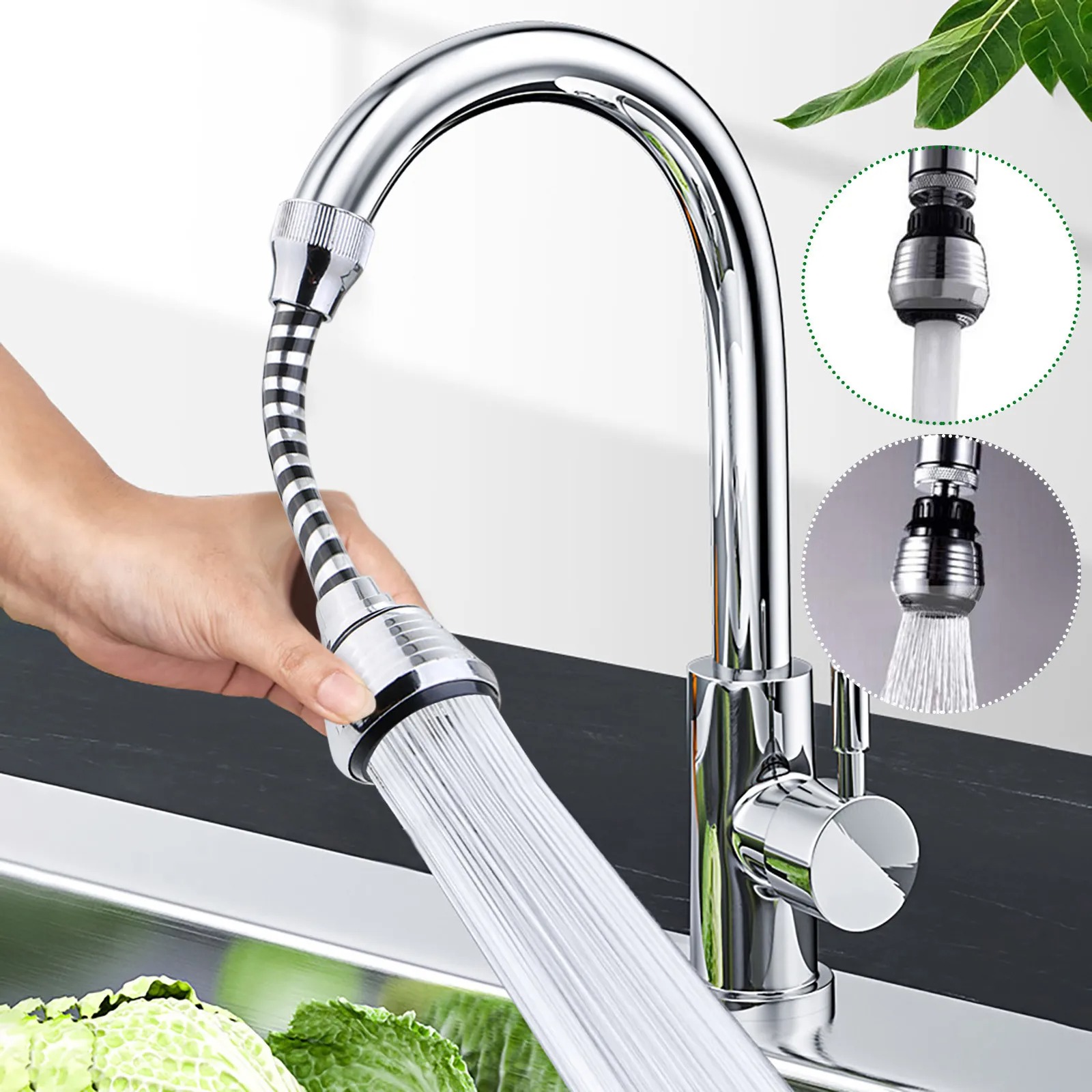 360 Degree Adjustment Faucet E - Home Bathroom Water Filter recensione e prezzo