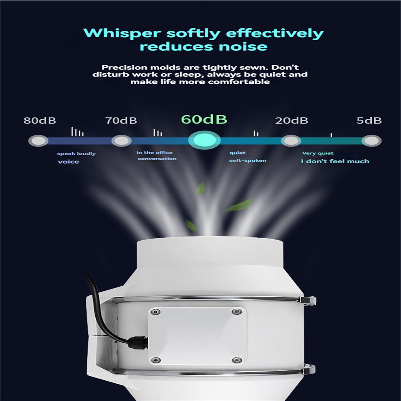8 10 12 inch exhaust fan kitch - Home Bathroom Vent recensione e prezzo