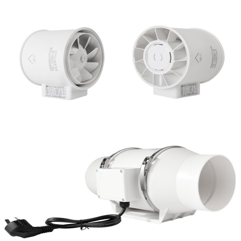 8 10 12 inch exhaust fan kitch - Home Bathroom Vent recensione e prezzo