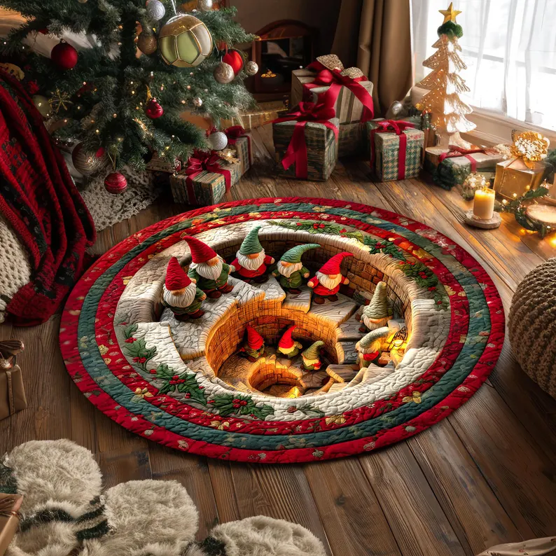 3D Christmas Village Rug Festi - Home Bathroom Design Ideas recensione e prezzo