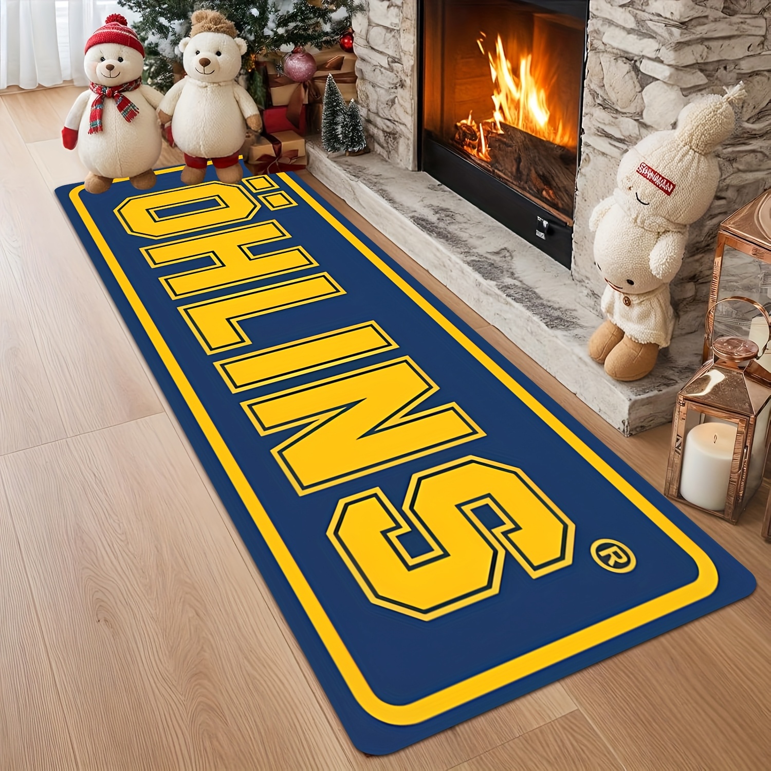 VIKAMA Blue Racing Theme Produ - Home Bathroom Rugs recensione e prezzo