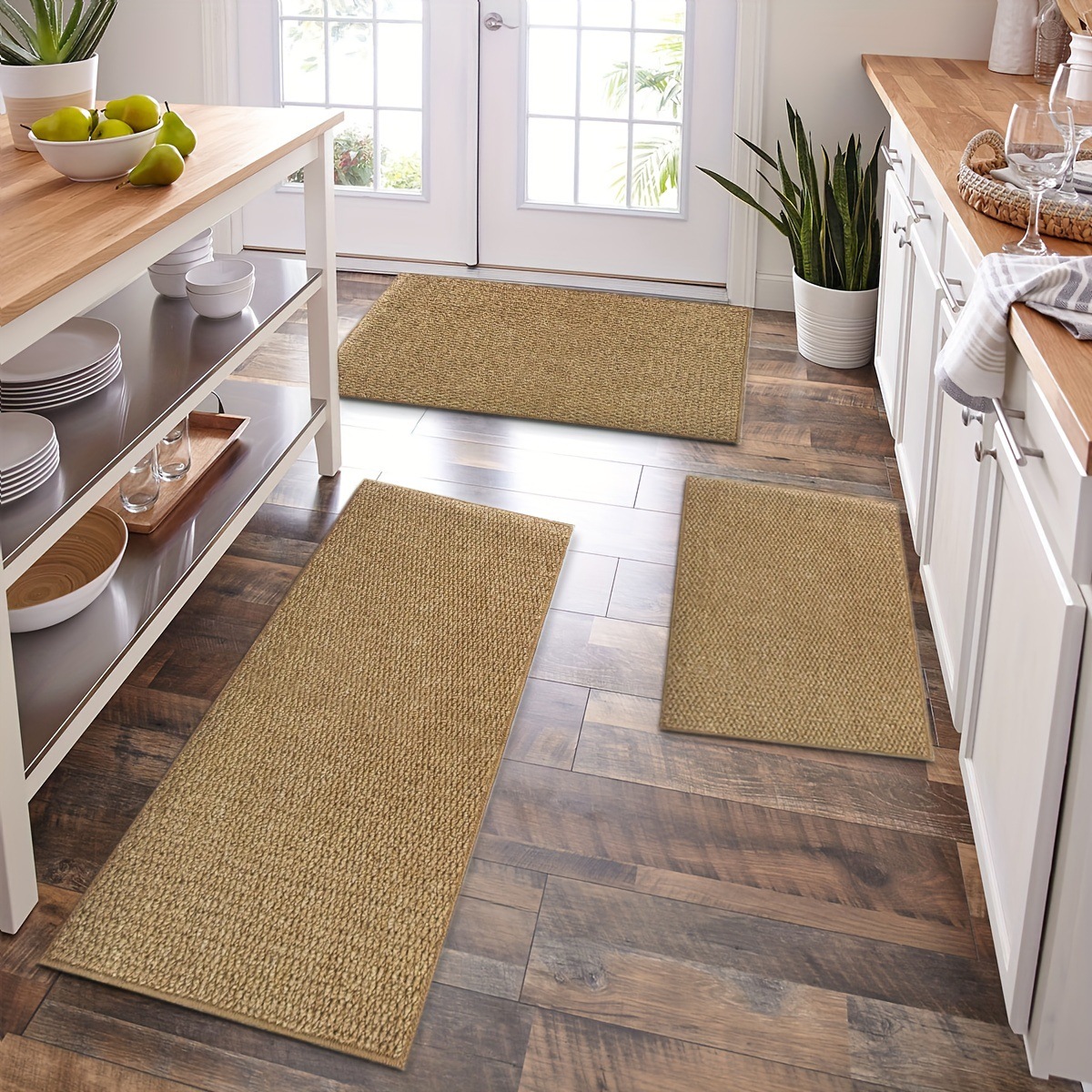 Washable Non-slip Kitchen Rug  - Home Bathroom Rugs recensione e prezzo