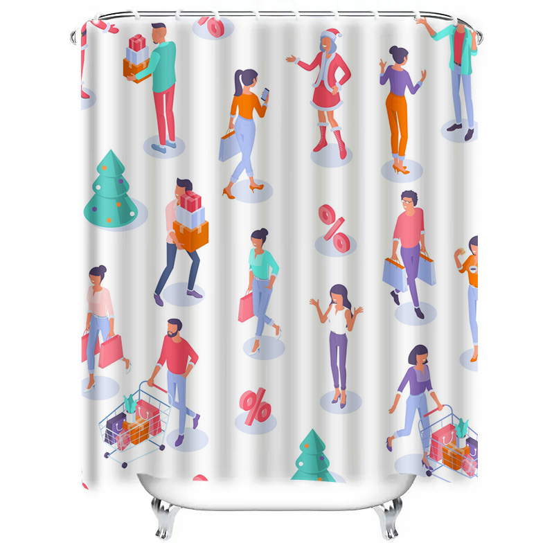 TU Shopping Lovers Shower Curt - Home Bathroom Design Ideas recensione e prezzo