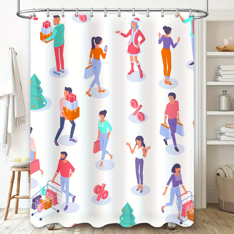 TU Shopping Lovers Shower Curt - Home Bathroom Design Ideas recensione e prezzo