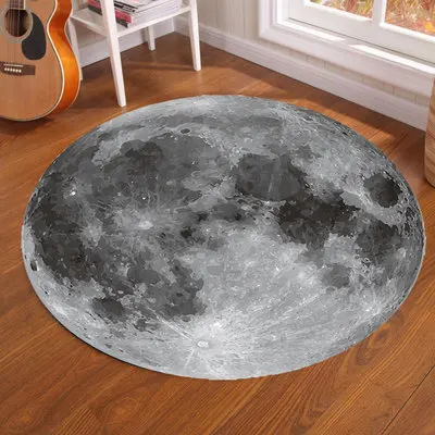 Galaxy Earth Moon Round Carpet - Home Bathroom Rugs recensione e prezzo