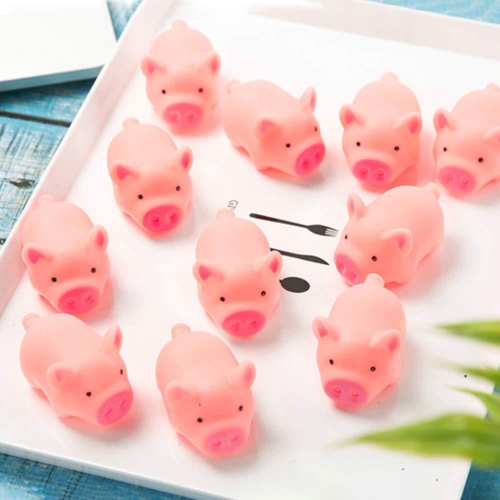 10pcs Mini Rubber Pig Baby Bat - Home Bathroom Vent recensione e prezzo