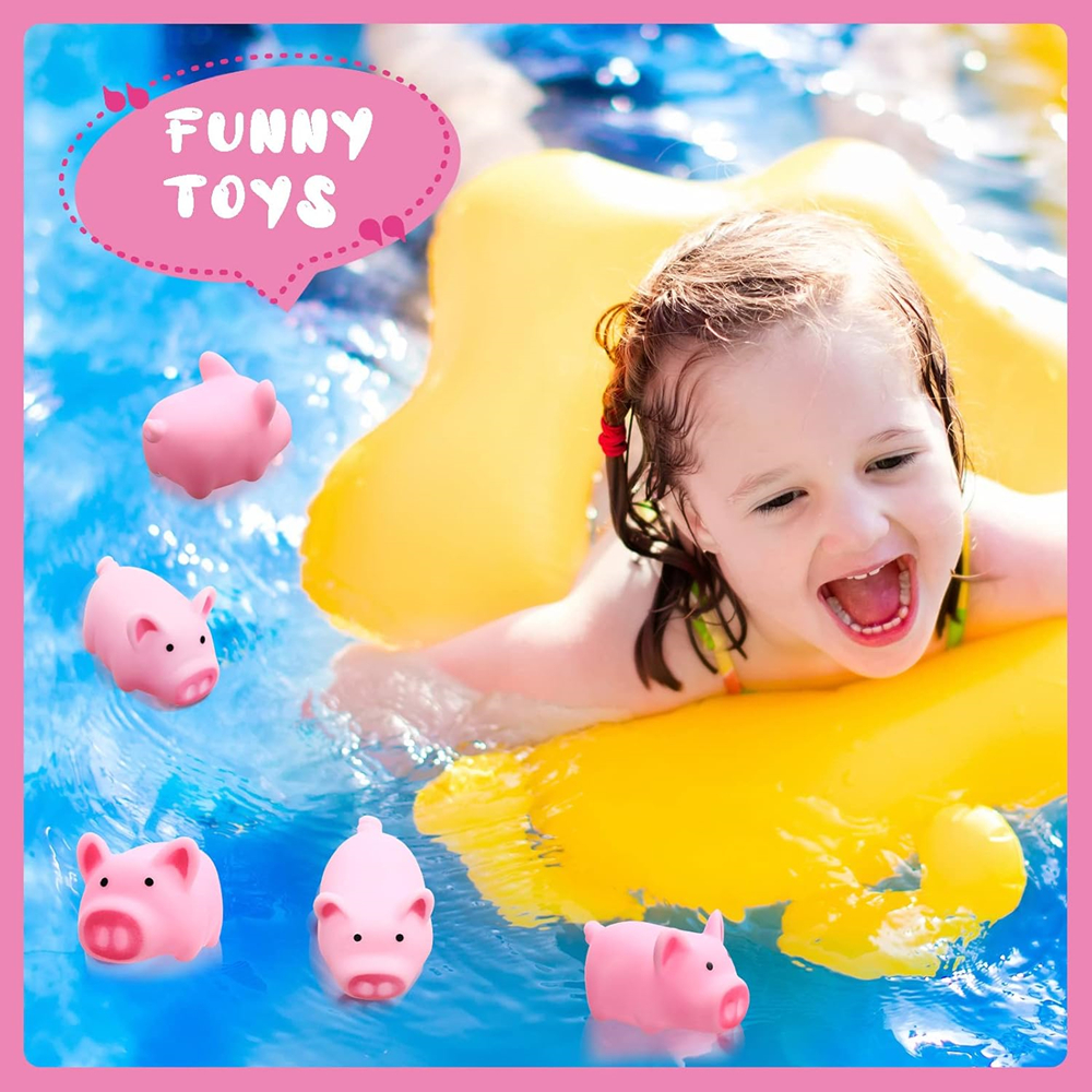 10pcs Mini Rubber Pig Baby Bat - Home Bathroom Vent recensione e prezzo