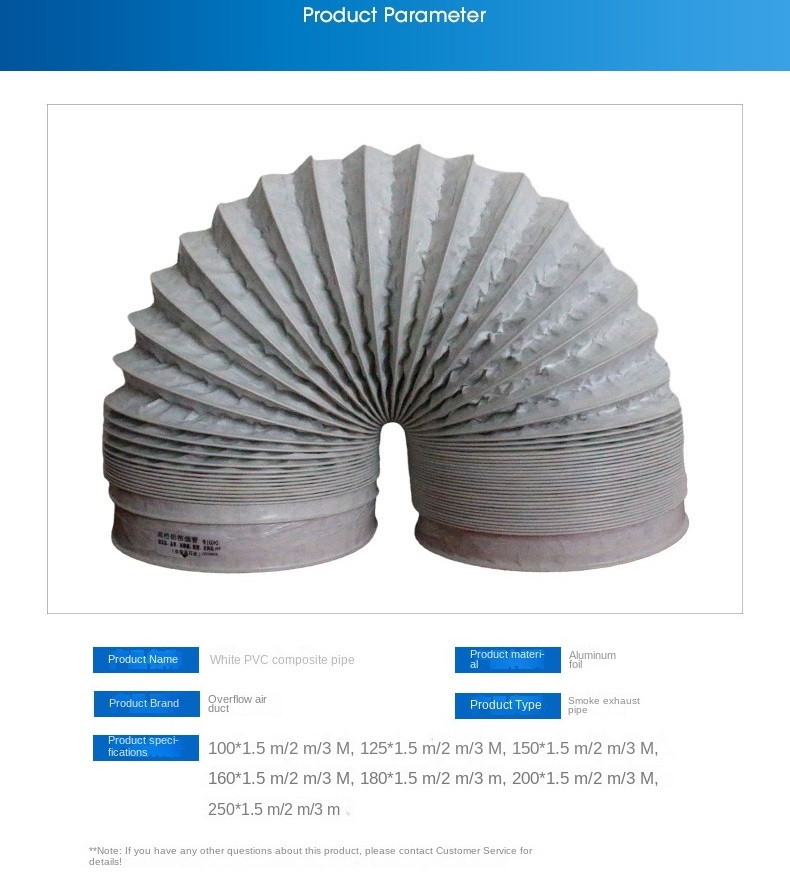 φ100-250mm White PVC Aluminum  - Home Bathroom Vent recensione e prezzo