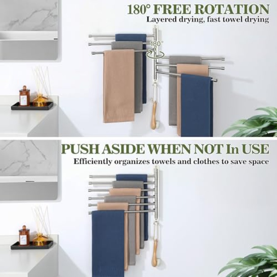 Swivel Towel Rack, SUS304 Stai - Towel Bar Stainless recensione e prezzo