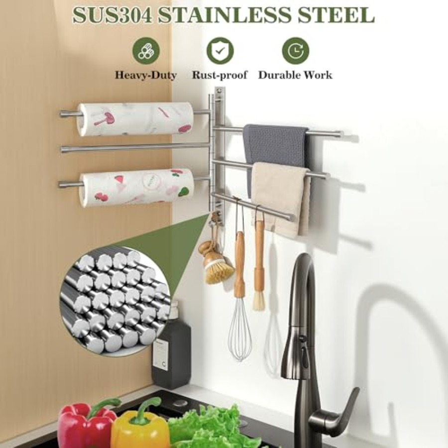 Swivel Towel Rack, SUS304 Stai - Towel Bar Stainless recensione e prezzo