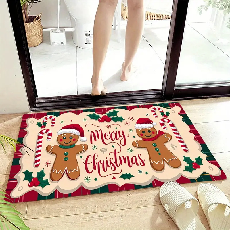 VIKAMA Cartoon Gingerbread Man - Home Bathroom Rugs recensione e prezzo